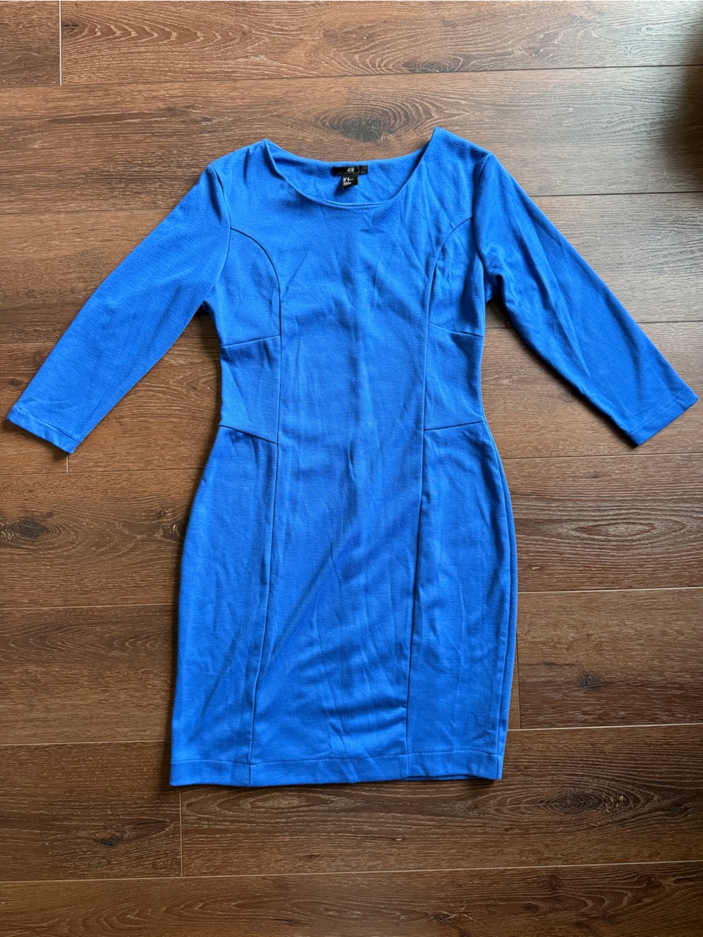 H&M Royal Blue Ponte Sheath Dress